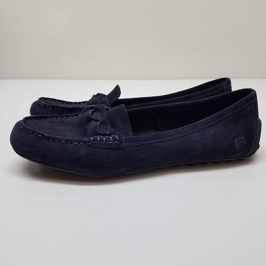 Born Women's Kasa Suede Leather Loafer Flats Dark Blue Size 9 image number 3