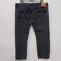 Levi's 501 Men's Black Capri Jeans Size 42x30 image number 2