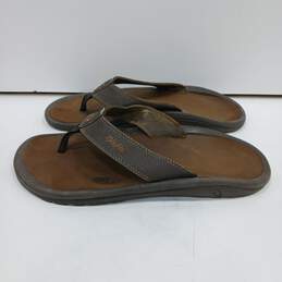Men's OluKai Brown Sandals Size 42