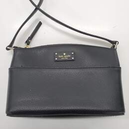 Kate Spade Black Leather Crossbody Bag Purse alternative image