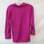 Incashmere Collared Cashmere Henley Top Boysenberry  Size Large image number 2