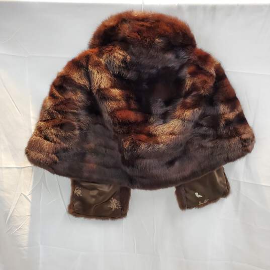 Unbranded Vintage Mink Fur Stole Wrap No Size image number 2