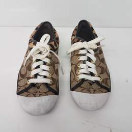 Coach Sneakers- Zorra Signature Leopard Sneakers size 7B alternative image