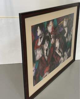 Grand Orchestra Print by Linda Le Kniff Contemporary Matted & Framed alternative image