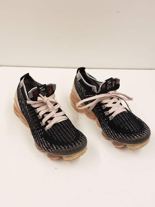 Nike Vapormax Flyknit 3 Pink Rose, Black, Grey Sneakers CU4748-001 Size 7 image number 3