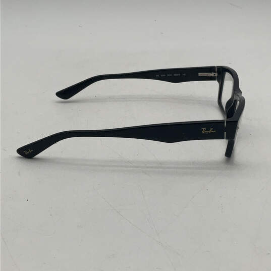 Mens Black RB5254 Full Frame Rectangular Classic Eyeglasses With Case image number 3