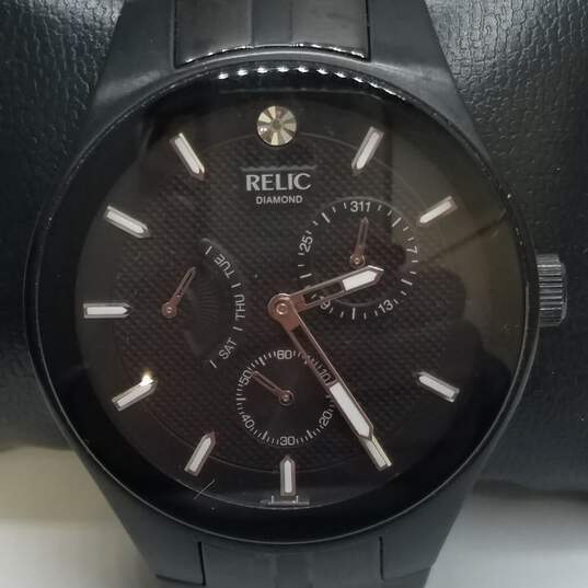 Relic Diamond ZR 15519/15517 41mm Multi-Dial Watch Bundle 2pcs 257.0g image number 3