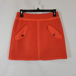 Rag & Bone Red Mini Skirt SZ 0
