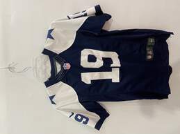 Nike Boys Blue White Dallas Cowboys Miles Austin #19 NFL Jersey Size S(8)