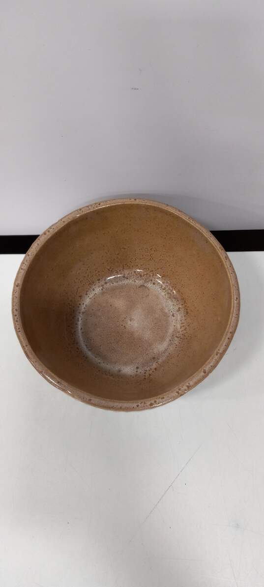 Beige Stoneware Bowl image number 2