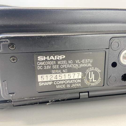 Sharp Viewcam 8mm Camcorder Lot of 2 image number 4