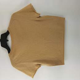 The Perfext Women Camel Cashmere Crop Top S NWT alternative image