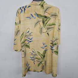 Tommy Bahama Yellow Floral Button Up alternative image