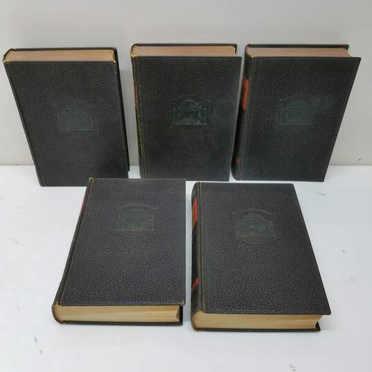 Antique 1936 The University Library 5 Books Lot B image number 2