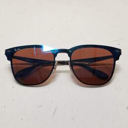 Ray-Ban Blue Mirrored Browline Sunglasses