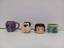 Bundle of Four Novelty Character Coffee Mugs