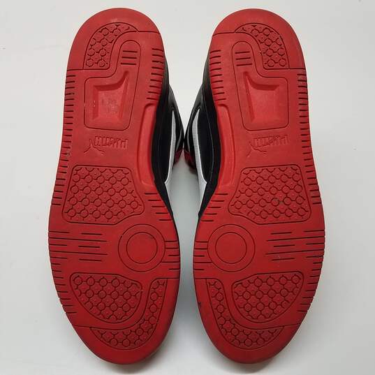 Puma Rebound LayUp SL Men's Sneakers Red/Black Size 11 image number 6