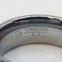 Tungsten Silver Tone Design Metal Ring Sz 8.5 11pcs Bundle 137.5g image number 3