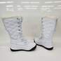 Bearpaw ISABELLA Women's White Synthetic Shearling Quilted Tall Snow Boot SZ11 image number 2