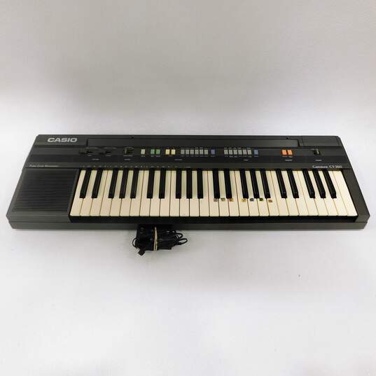 VNTG Casio Brand Casiotone CT-360 Model Electronic Keyboard w/ Power Adapter image number 1