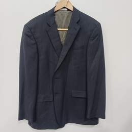 Kenneth Cole Blue Wool Suit Jacket Men's Size 42R