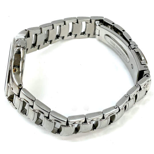 Designer Bulova Stainless Steel Chain Strap Round Dial Analog Wristwatch image number 3