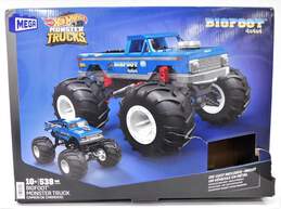 MEGA Hot Wheels Bigfoot 4x4x4 Monster Truck HHD20 Building Set Built IOB w/ Manual