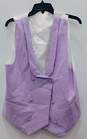 BeSpoke Tazzio/ Men's Lilac 2 Piece Suit Pants 34R and Vest 40R image number 2