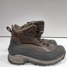 Men's Brown & Black Columbia Boots Size 12