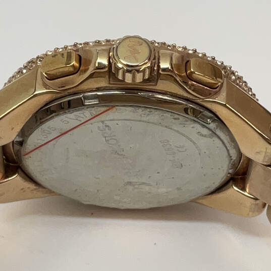 Designer Michael Kors MK-5636 Camille Stainless Steel Analog Wristwatch image number 4