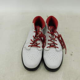Jordan V.1 Chukka White Gym Red Men's Shoes Size 10