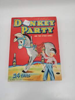 VTG  Pin the Tail on the Donkey Party Game