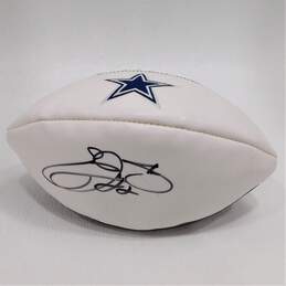 HOF Emmitt Smith Autographed Football Dallas Cowboys