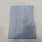 Joseph Abboud Men's Blue Button Up Egyptian Cotton Shirt Size 17-32/33 image number 2