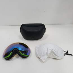 Dragon Ski/Snowboard Goggles and Exchangeable Lenses in Cloth bag in Case