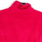 Womens Pink Fleece Mock Neck Sleeveless Full-Zip Vest Size 2XL image number 4
