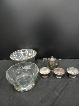 Paul Revere & I.S. Silver Plated Bowls Assorted 6pc Lot