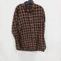 Ralph Lauren Brown/Red/Green Plaid Button Up Size M image number 1