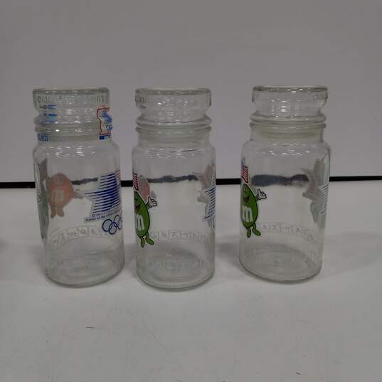 3- L. A. Oympic M & M Candy Jars-1984 image number 2