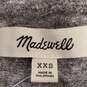 Madewell Women Grey Bodysuit XXS NWT image number 3