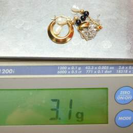 3.1g 14K Gold Scrap and Stones
