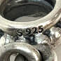 Designer Pandora S925 ALE Sterling Silver Red CZ Heart Shape Dangle Charm image number 5