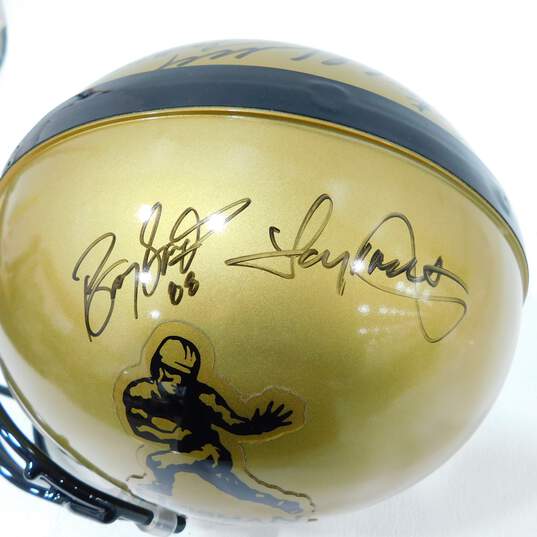 20x Heisman Trophy Winners Signed Full Size Riddell Helmet w/ COA image number 5