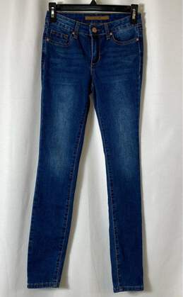 Joe's Womens Blue Low Rise 5 Pocket Design Comfort Denim Skinny Jeans Size 14