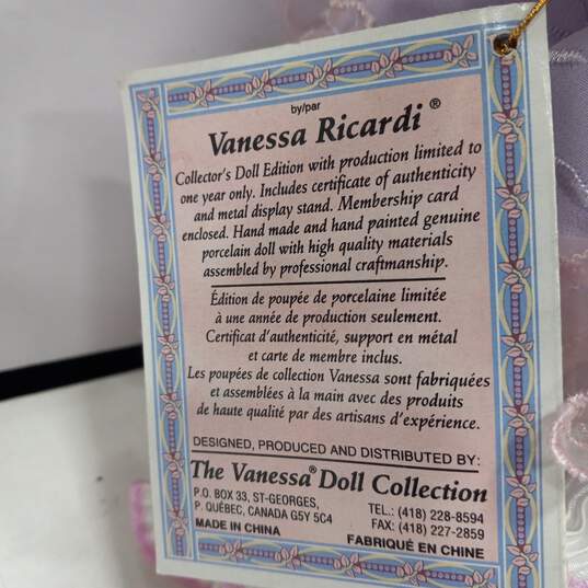 Vanessa Ricardi Limited Edition Porcelain Doll IOB image number 4