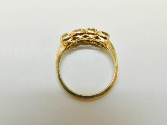 14K Yellow Gold 1.00 CTTW Diamond Ring 3.4g image number 3