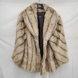 Dennis Basso WM's 100% Modarcylic, Olefin, & Polyester Fur Coat Size X1