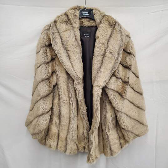 Dennis Basso WM's 100% Modarcylic, Olefin, & Polyester Fur Coat Size X1 image number 1