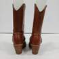 Laredo Women's Brown Leather Western Style Boots Size 7 image number 5