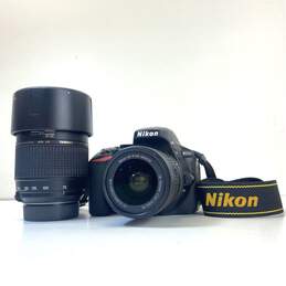 Nikon D5600 24.1MP Digital SLR Camera with 2 Lenses